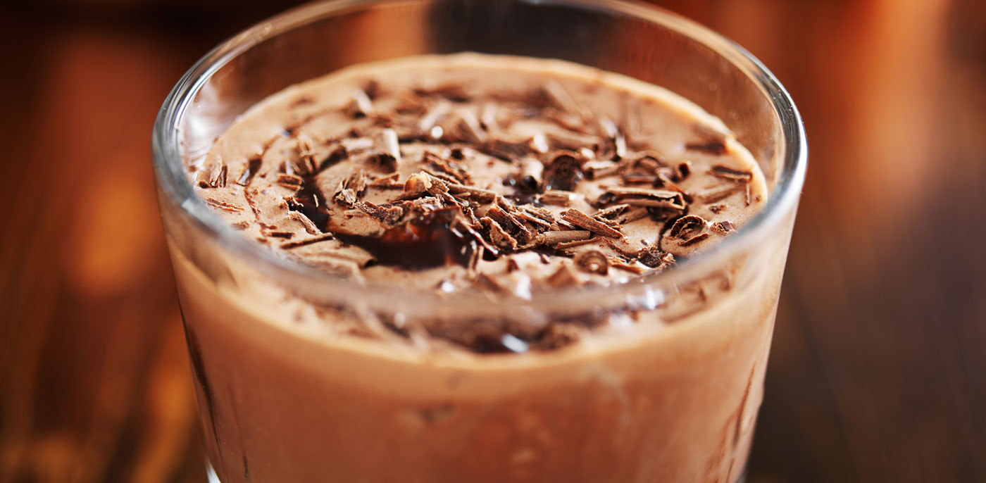 chocolate pretzel parfait