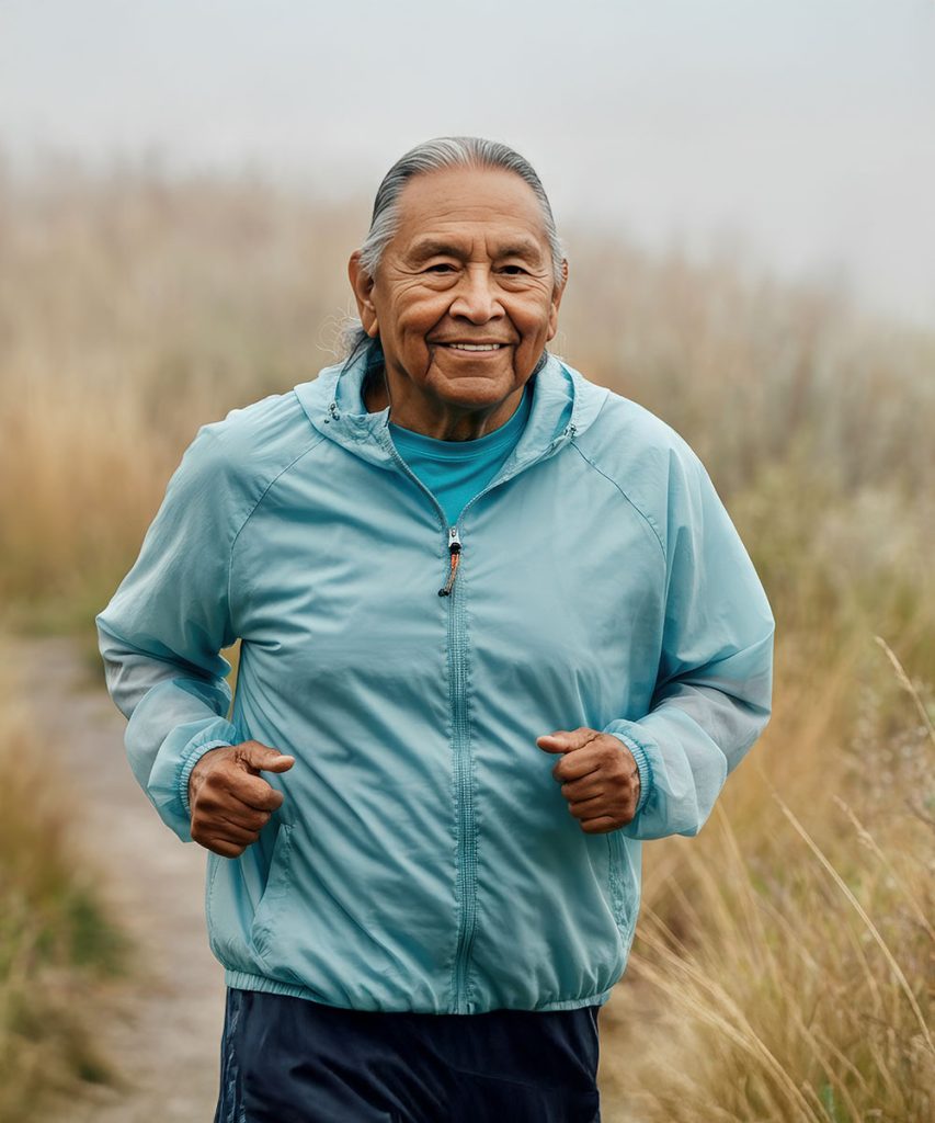 native-american-man-jogging